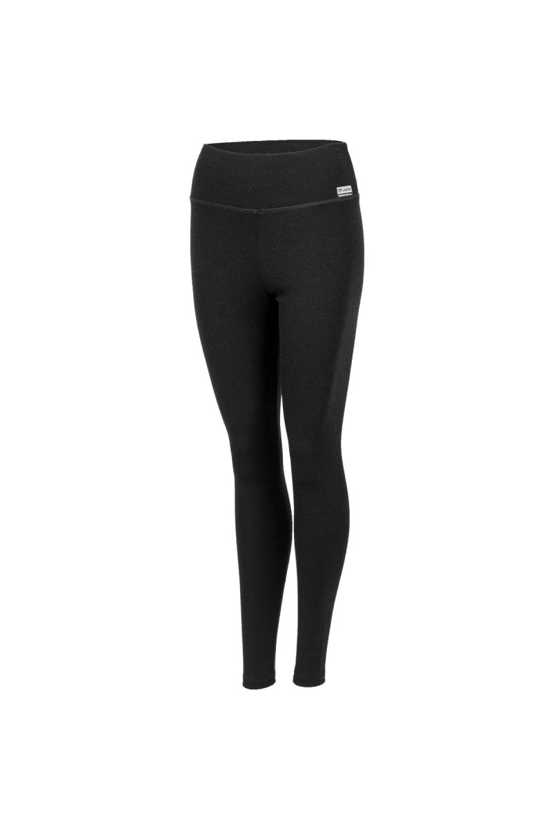 Lasting dámske merino legíny KALA 9090 čierne Veľkosť: XXL