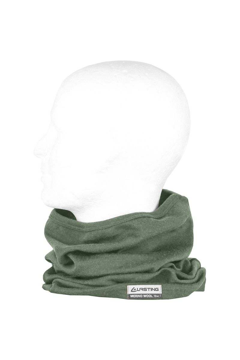 Lasting merino nákrčník BUL 6666 zelená Veľkosť: UNI 8995067848509