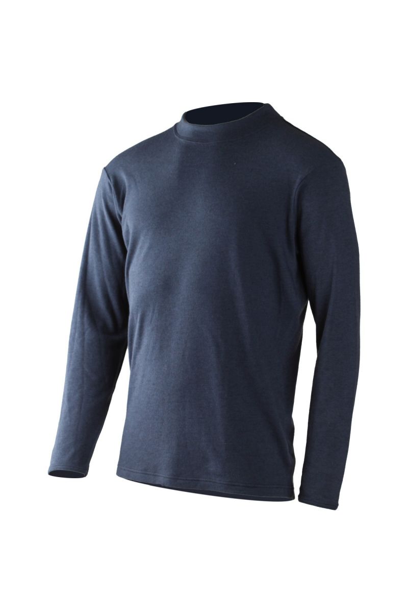 Lasting pánska merino mikina FLL32 modrá Veľkosť: L