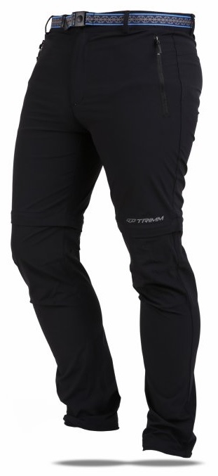 Trimm TIMERO 2in1 black pánske nohavice Veľkosť: 3XL