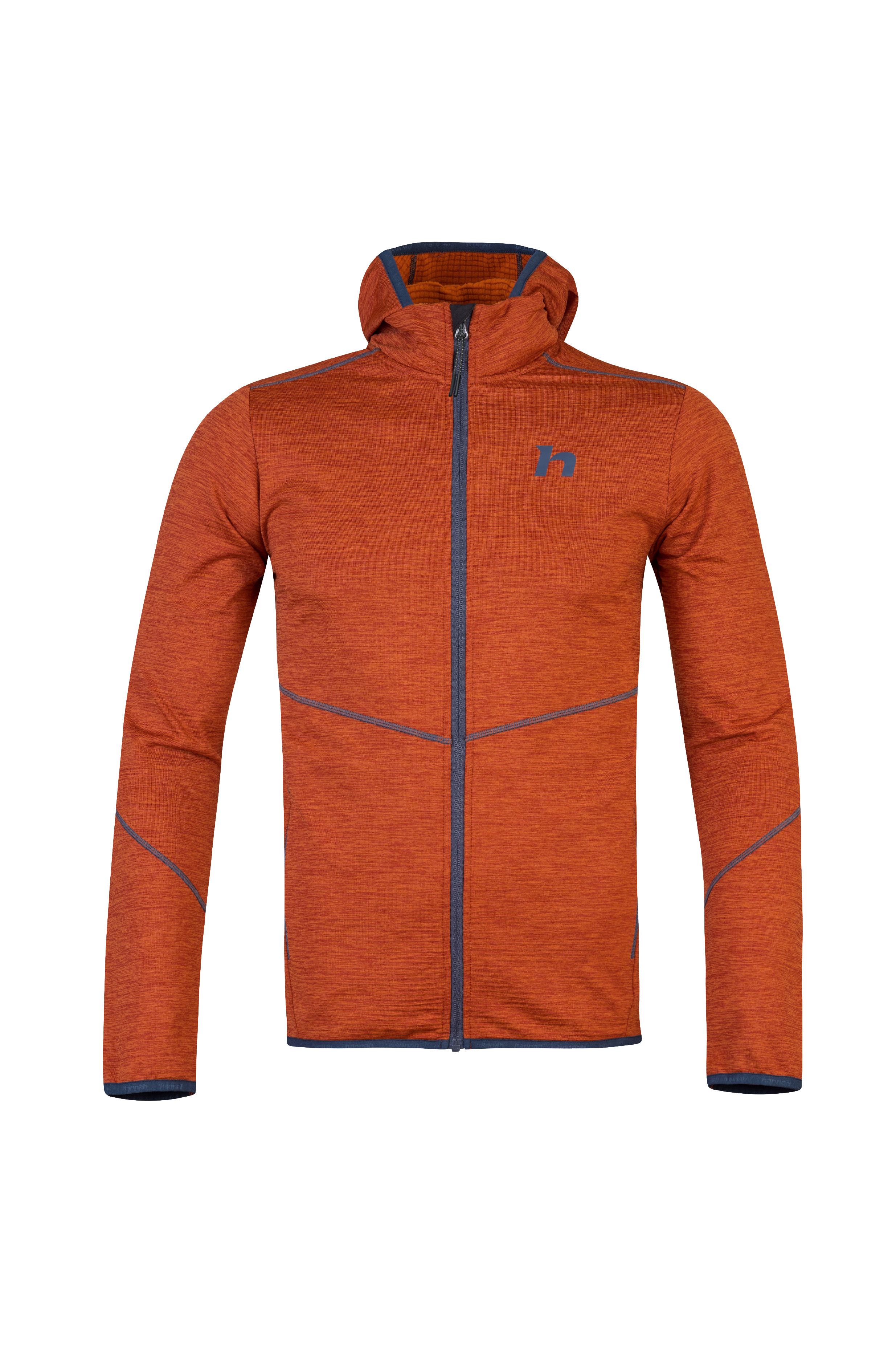 Hannah DAMAR HOODY burnt orange mel Veľkosť: XXXL