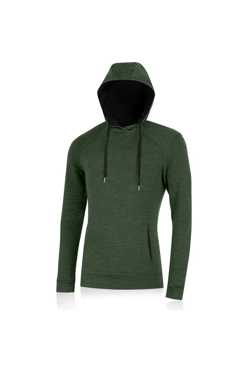 Lasting pánska merino mikina WERICH 6169 zelená Veľkosť: L