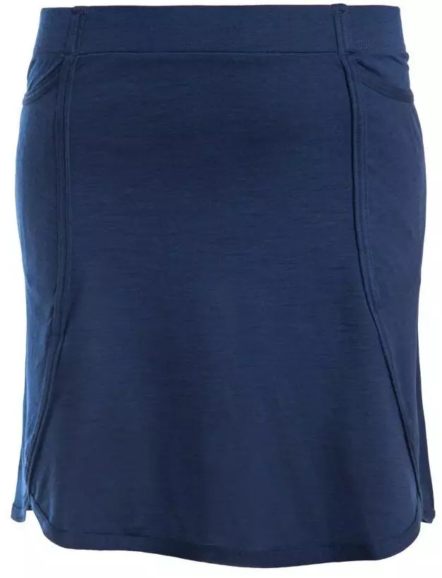 SENSOR MERINO ACTIVE dámska sukňa deep blue Veľkosť: M