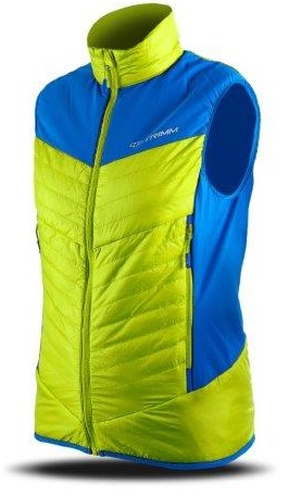 Trimm ZENA VEST lime green/jeans blue Veľkosť: L