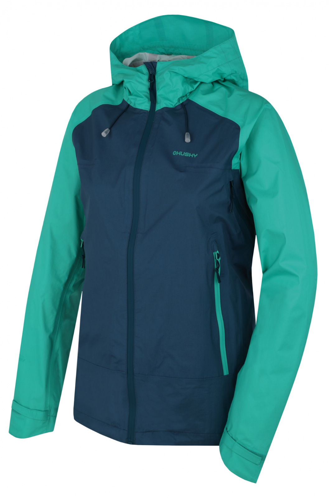 Husky Dámska outdoor bunda Lamy L turquoise/blue Veľkosť: XS