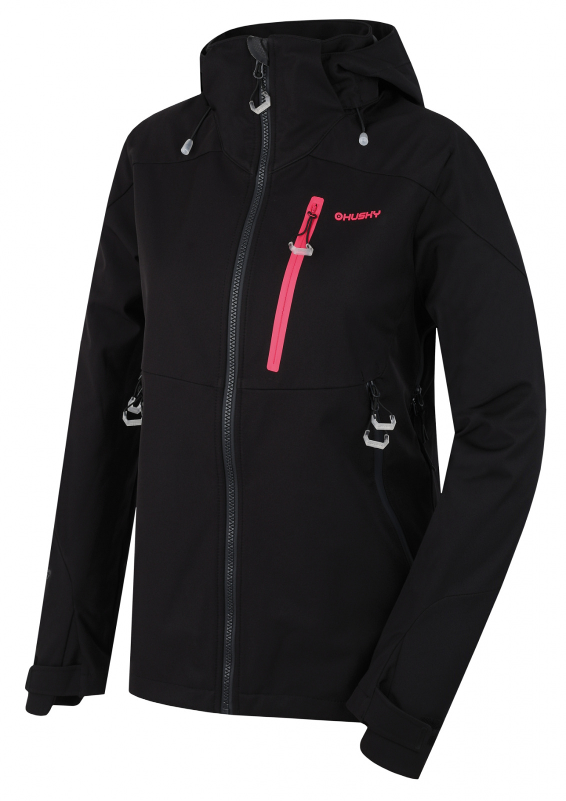 Husky Dámska softshell bunda Sauri L black Veľkosť: XS