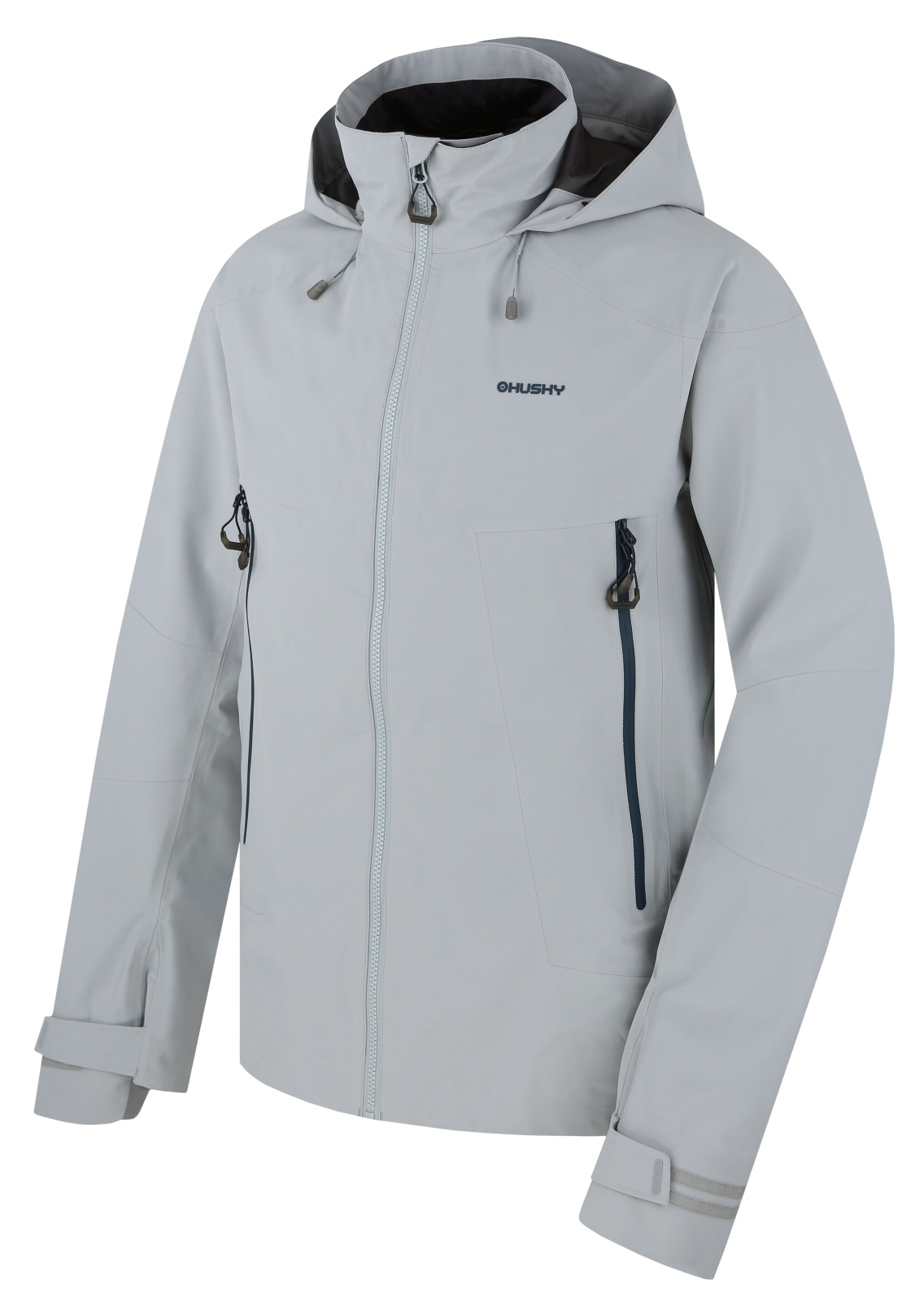 Husky Pánska outdoor bunda Nakron M lt. grey Veľkosť: XL