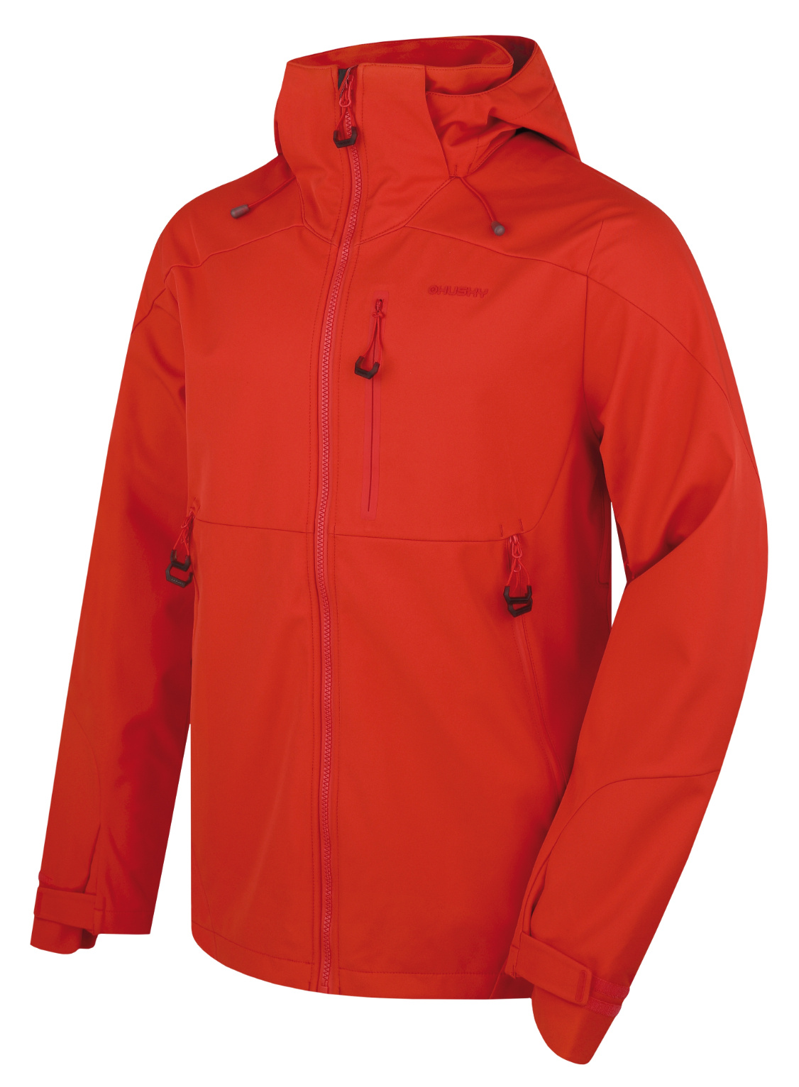 Husky Pánska softshell bunda Sauri M red Veľkosť: S