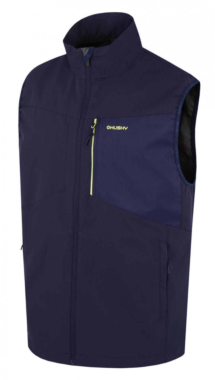 Husky Pánska softshell vesta Salien M dk. blue Veľkosť: L