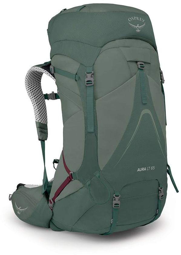 Osprey AURA AG LT 65 koserét/darjeeling spring gren Veľkosť: WXS 843820148879