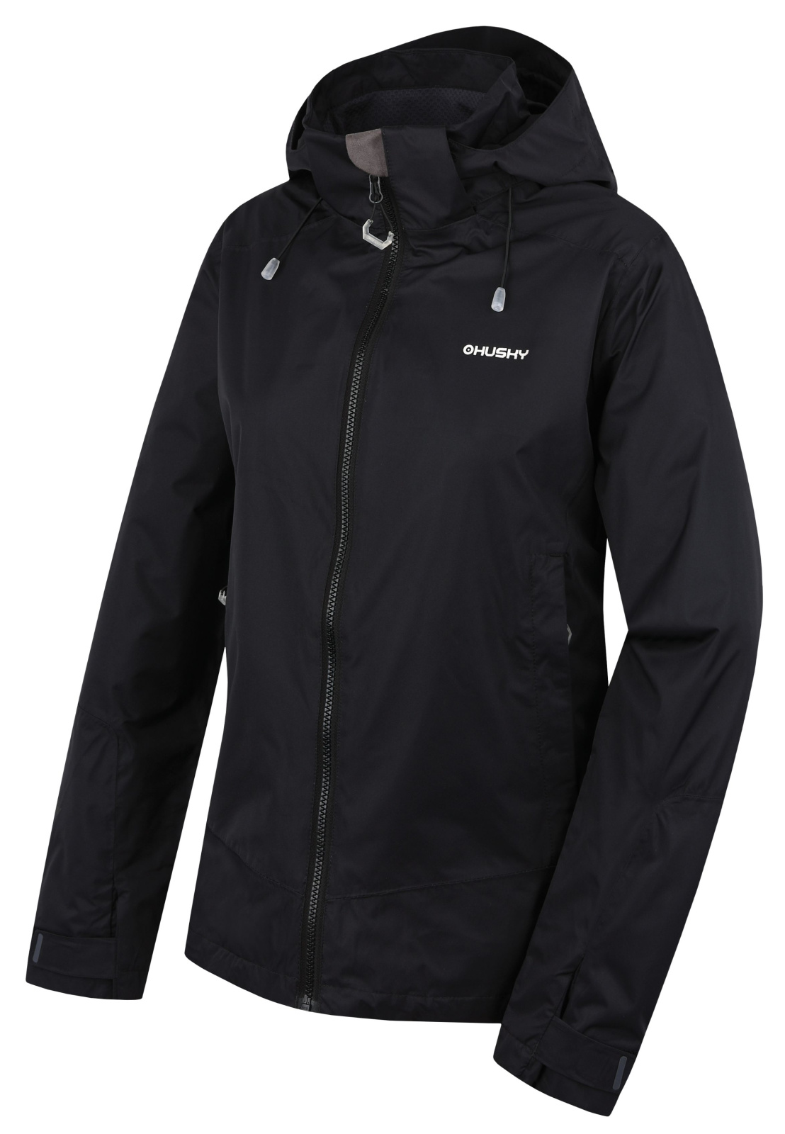 Husky Dámska hardshell bunda Nelory L black Veľkosť: XS