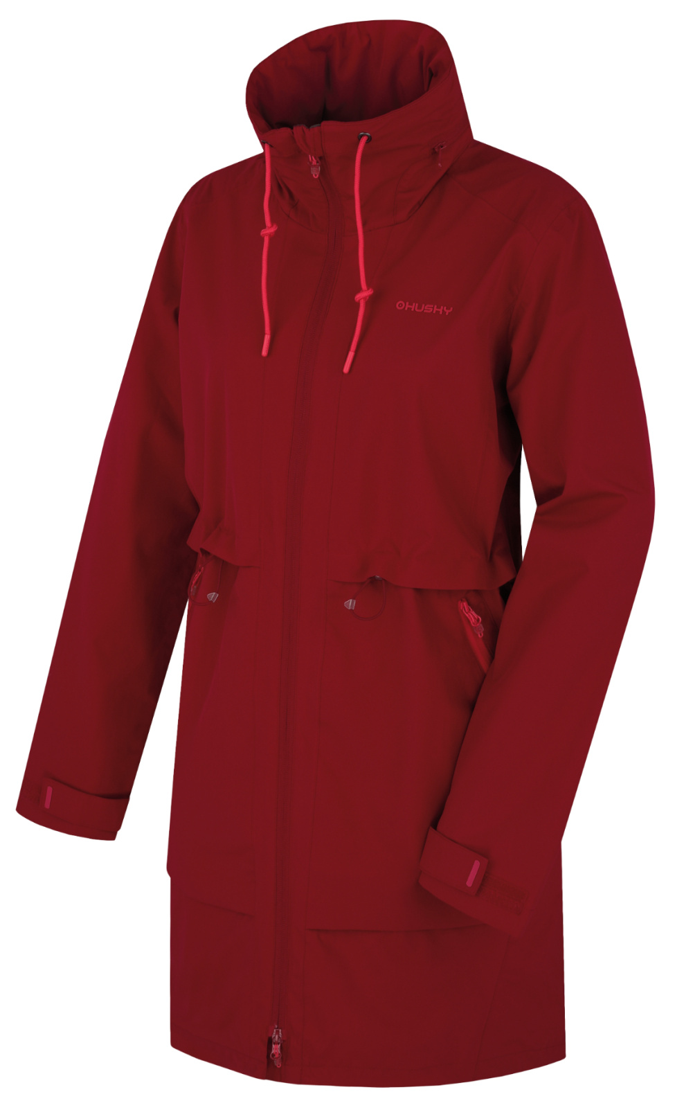 Husky Dámsky hardshell kabát Nevr L magenta Veľkosť: XS