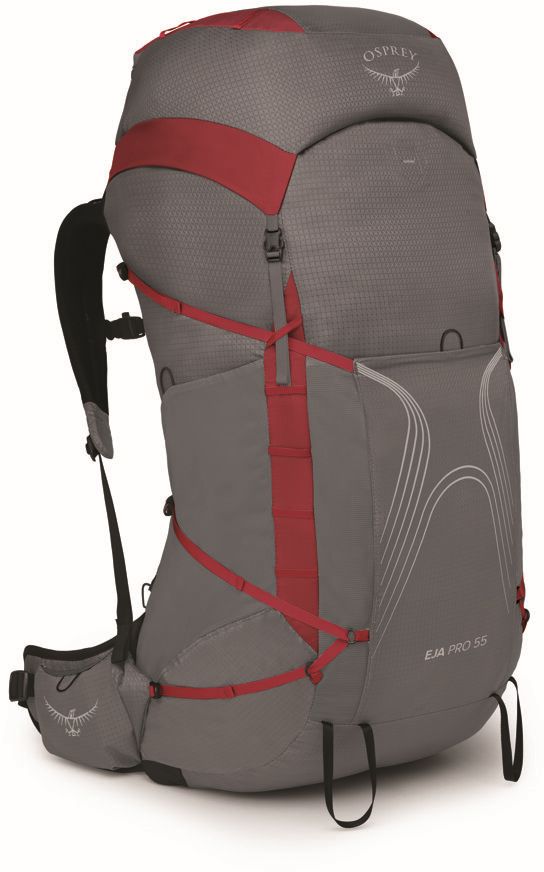 Osprey EJA PRO 55 dale grey/poinsettia red Veľkosť: WXS/WS