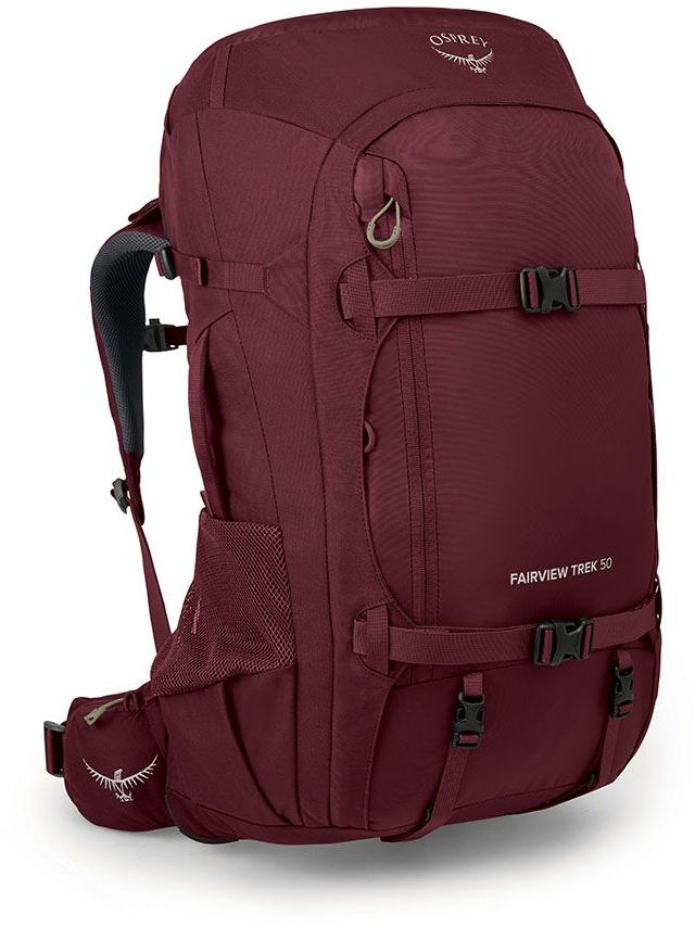 Osprey FAIRVIEW TREK 50 zircon red batoh