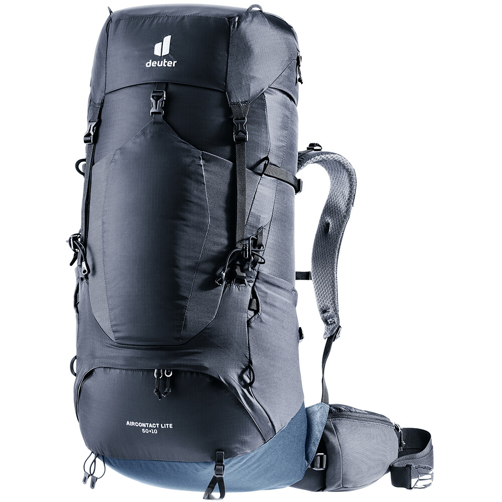 Deuter Aircontact Lite 50 + 10 black - marine Veľkosť: OneSize