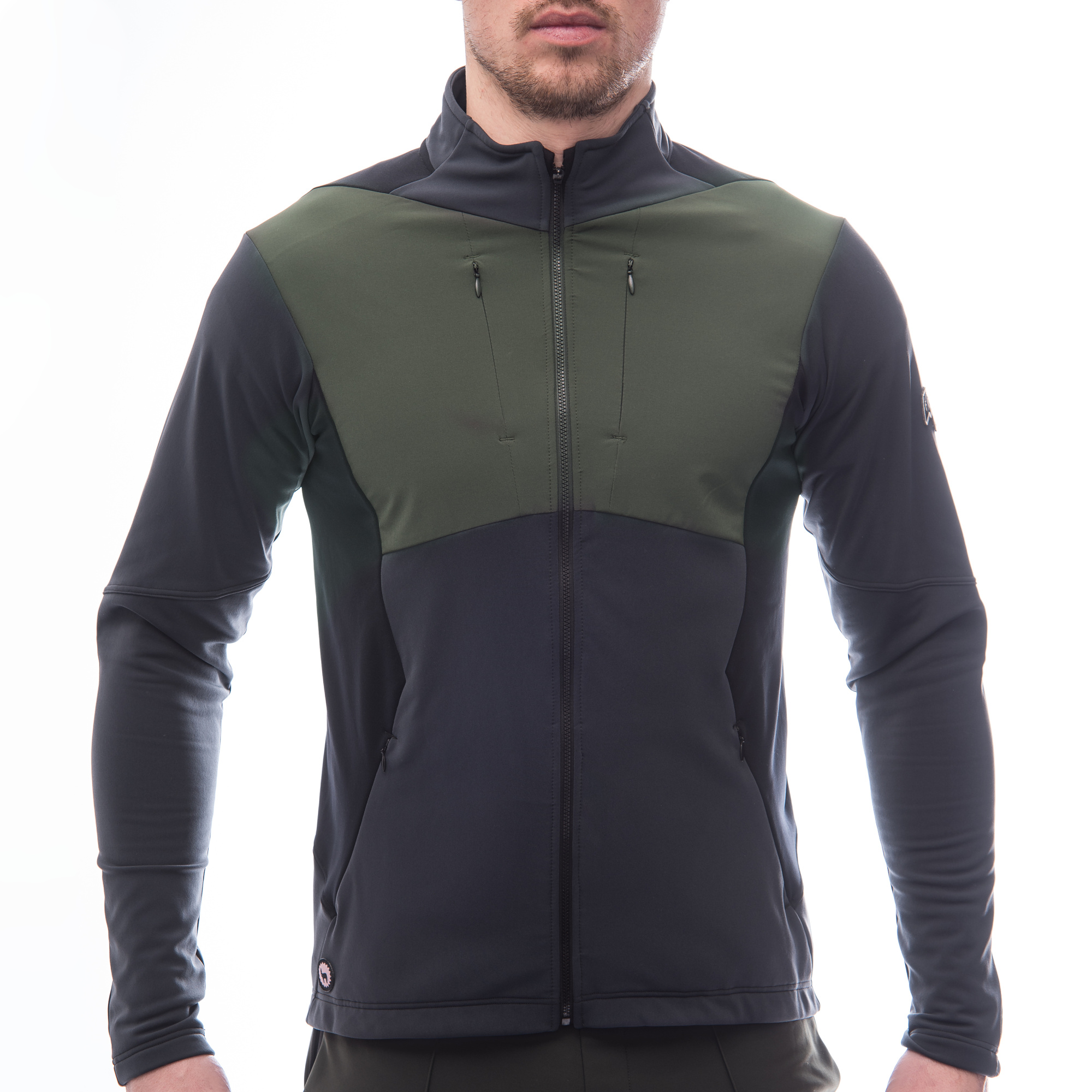 Fresh Trash Men´s Cross Point Jacket grey/olive/black Veľkosť: L 8592837091723