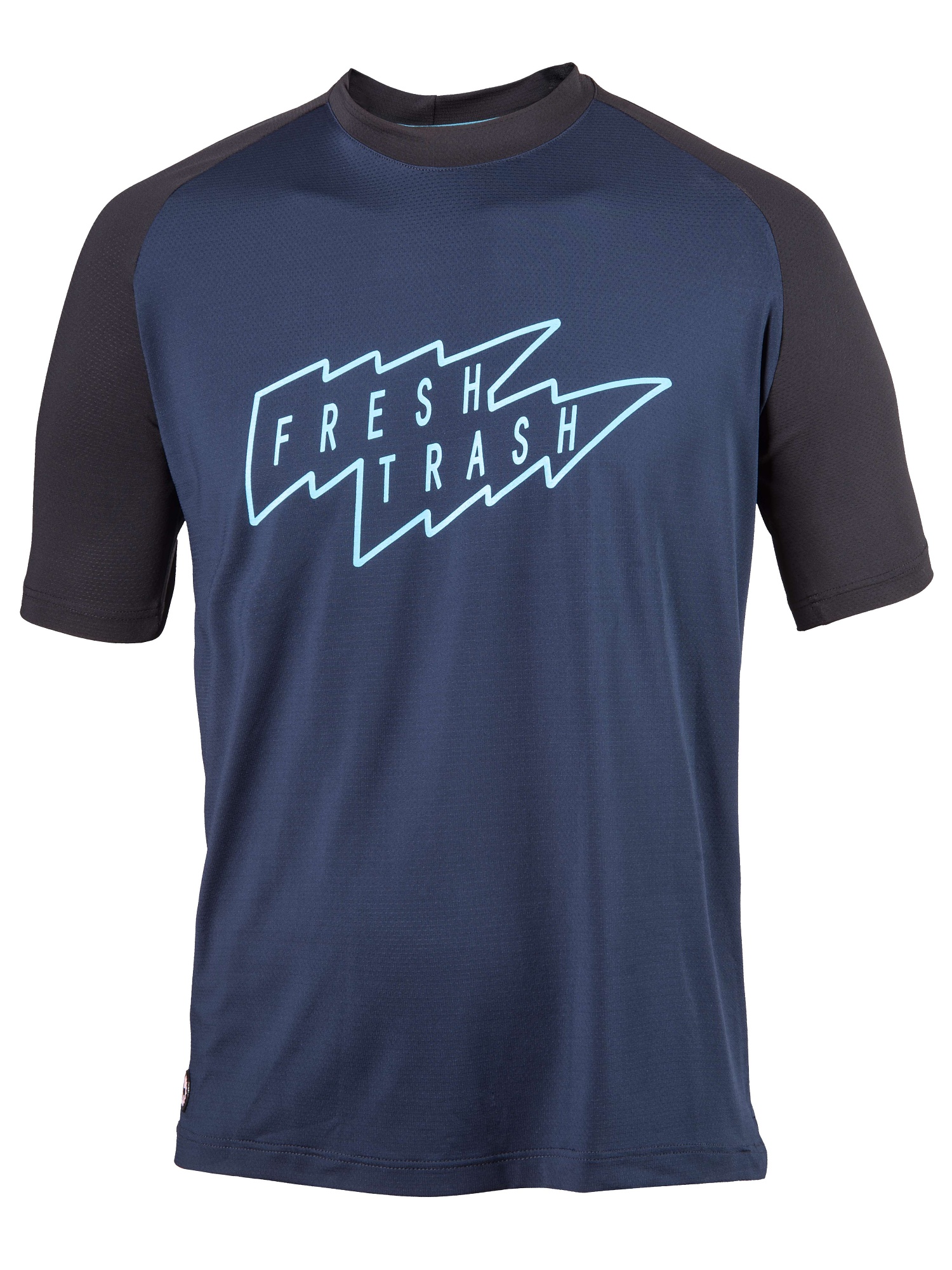 Fresh Trash Mens Horizon Short Sleeve tee marine/black Veľkosť: L 8592837091570