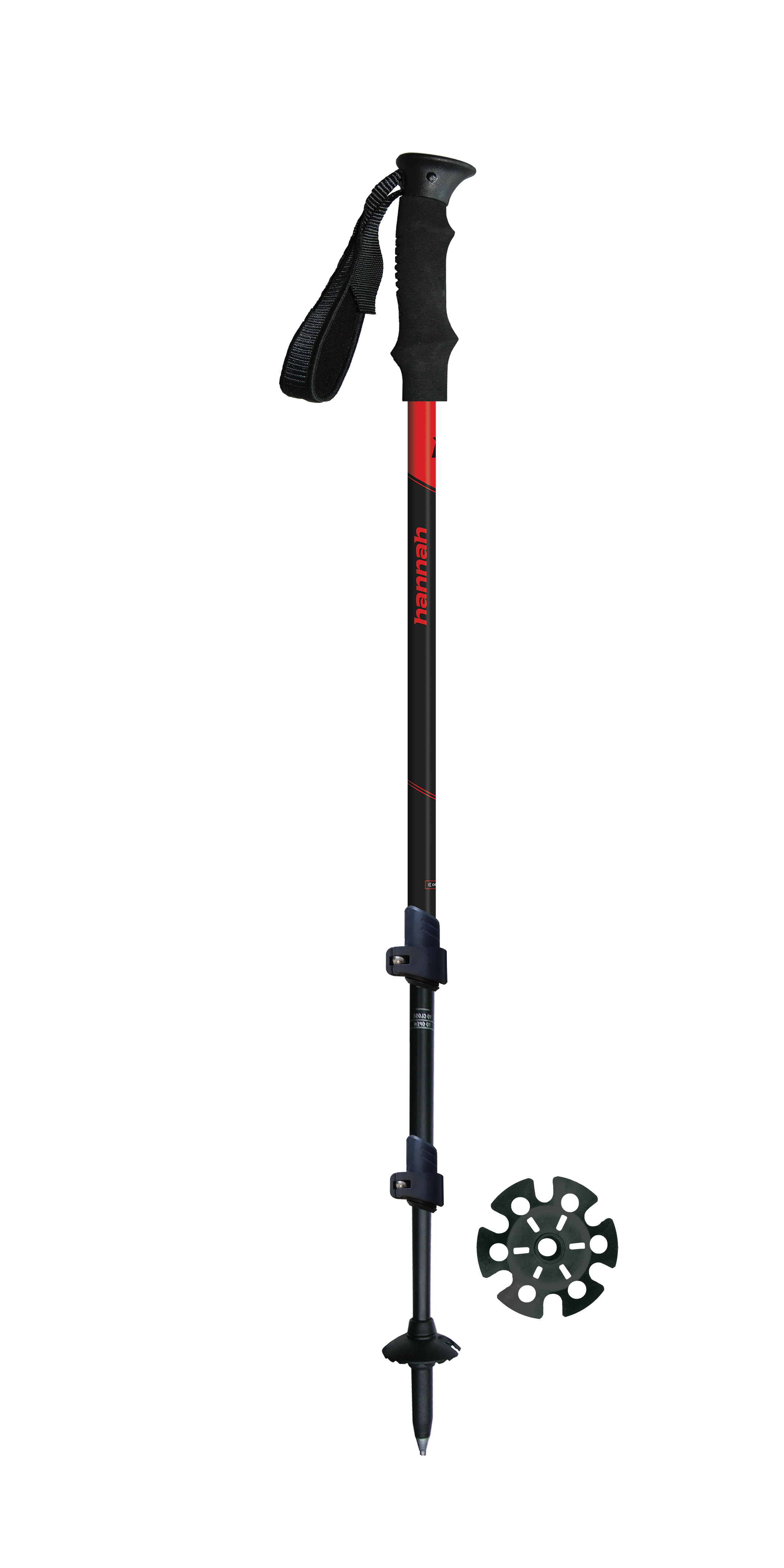 Hannah TREK FL anthracite/red Veľkosť: UNI