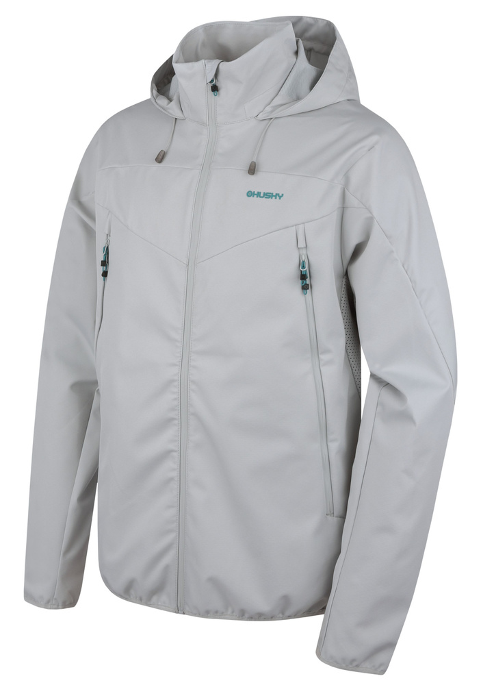 Husky Pánska softshell bunda Sonny M grey Veľkosť: XL