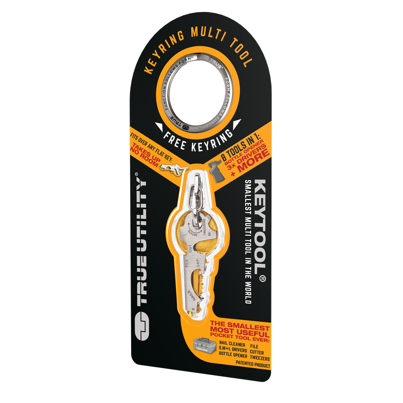 True Utility TRUE Mini Multináradie Keytool TU247K na kľúč 5060063226255