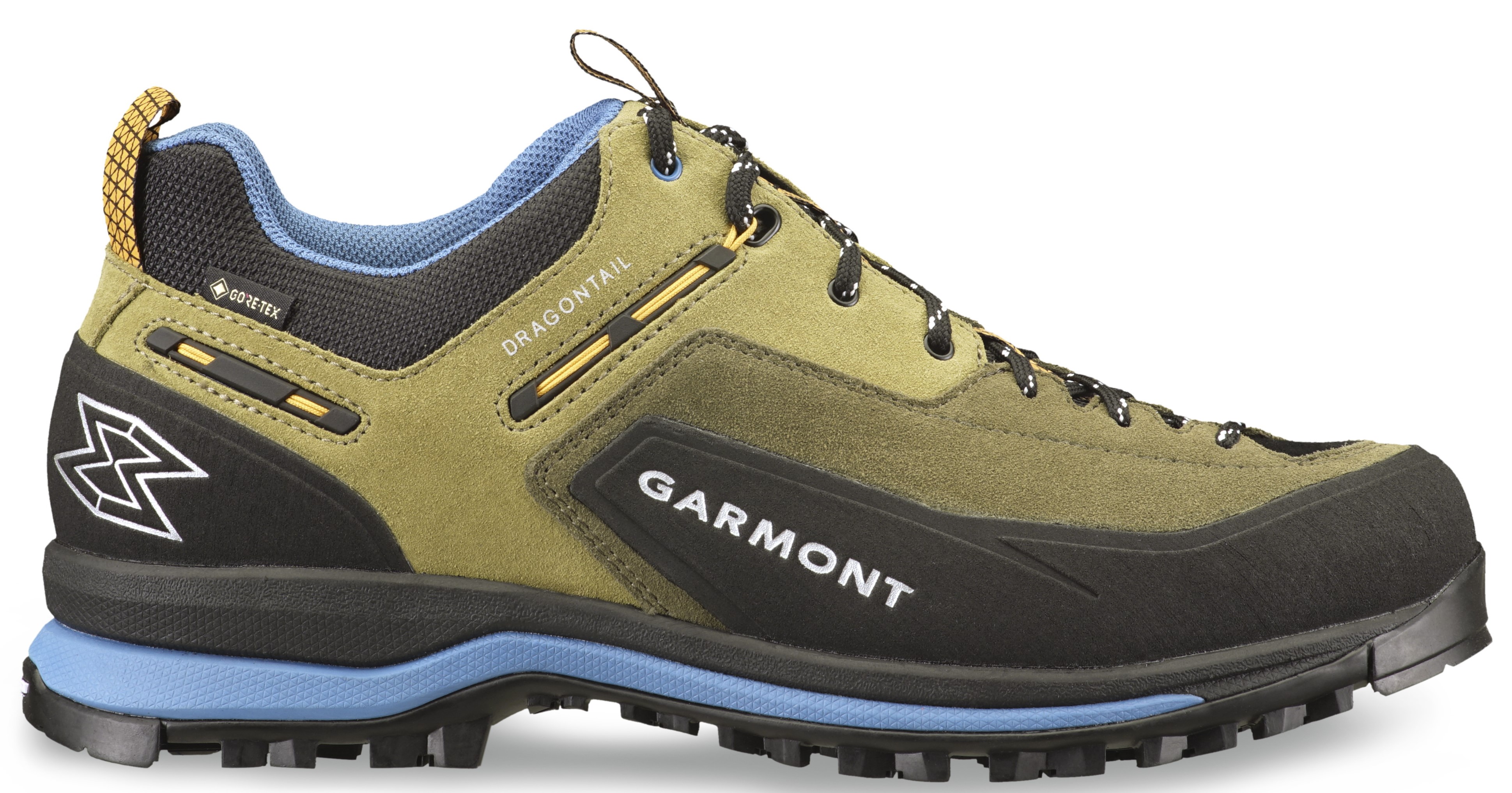 Garmont DRAGONTAIL TECH GTX olive green/blue Veľkosť: 46,5 8056586196332