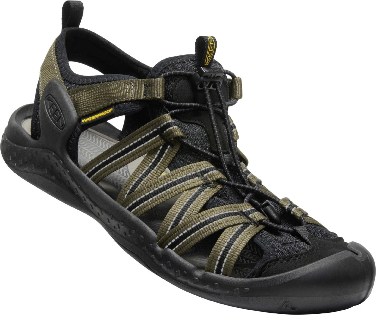 Keen DRIFT CREEK H2 MEN dark olive/black Veľkosť: 44,5