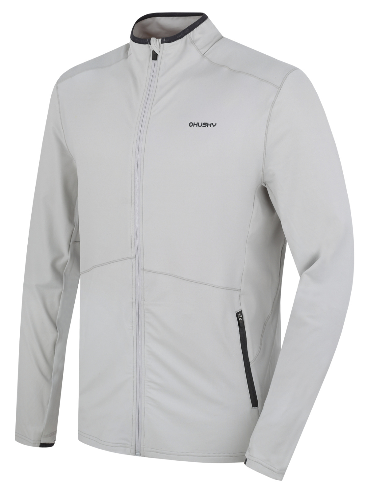 Husky Pánska mikina na zips Tarp zips M lt. grey Veľkosť: XL pánska mikina