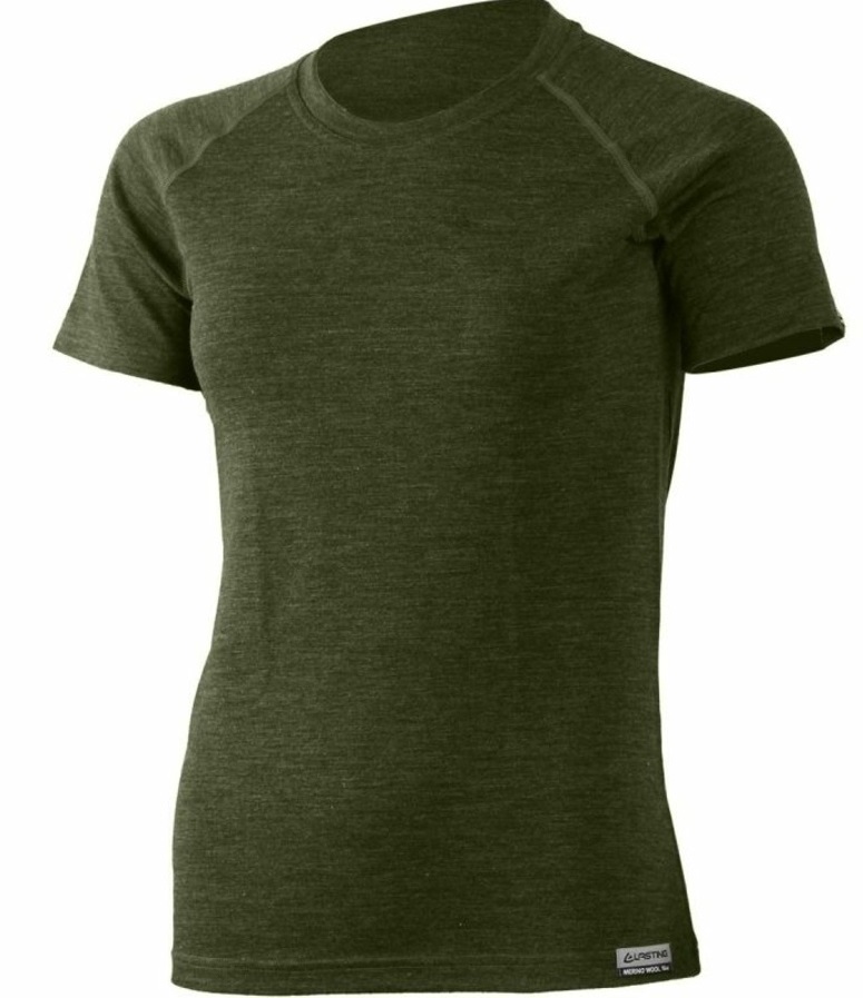 Lasting dámske merino tričko ALEA 6160 zelené Veľkosť: L