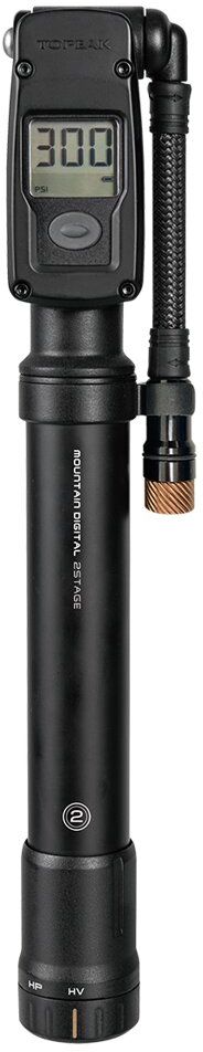 TOPEAK pumpa MOUNTAIN DIGITAL 2STAGE Veľkosť: UNI