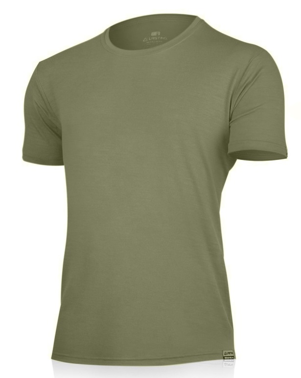 Lasting pánske merino tričko CHUAN 6767 zelené Veľkosť: XL