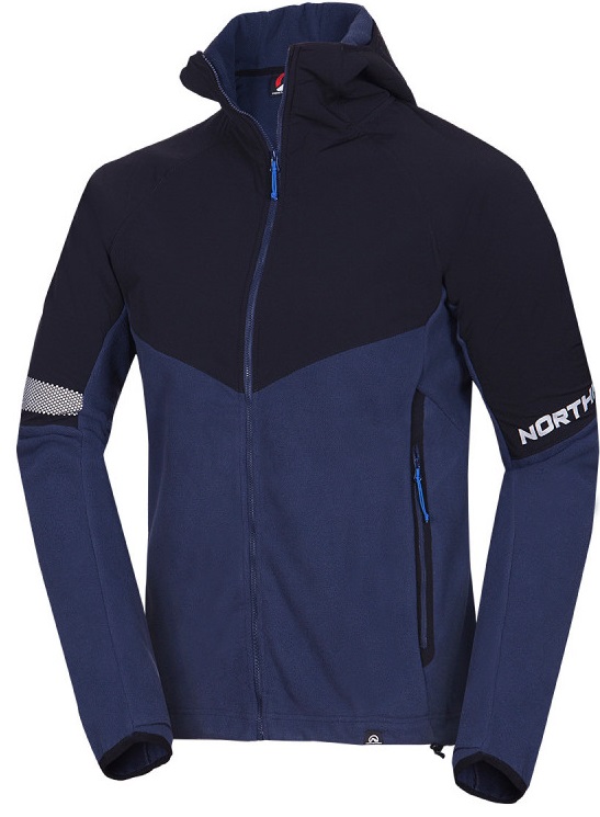 Northfinder GENE pánska mikina MI-3811OR-282 blue black Veľkosť: XL 8584153500041