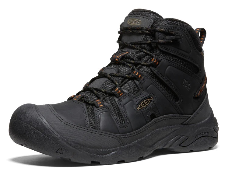 Keen CIRCADIA MID WP MEN black/curry Veľkosť: 43 195208233418