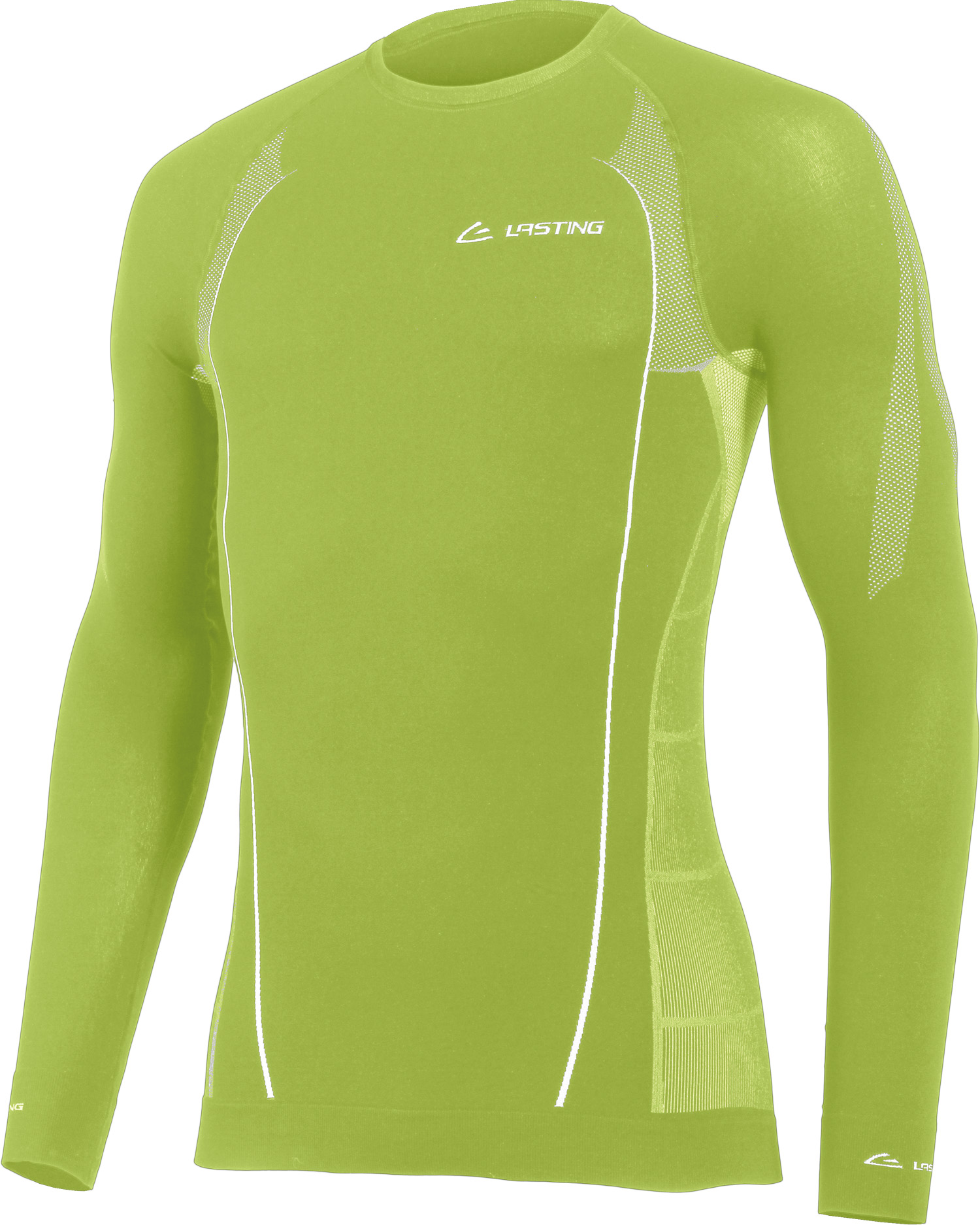 Lasting MARBY 6101 zelená bezšvové tričko Veľkosť: L/XL