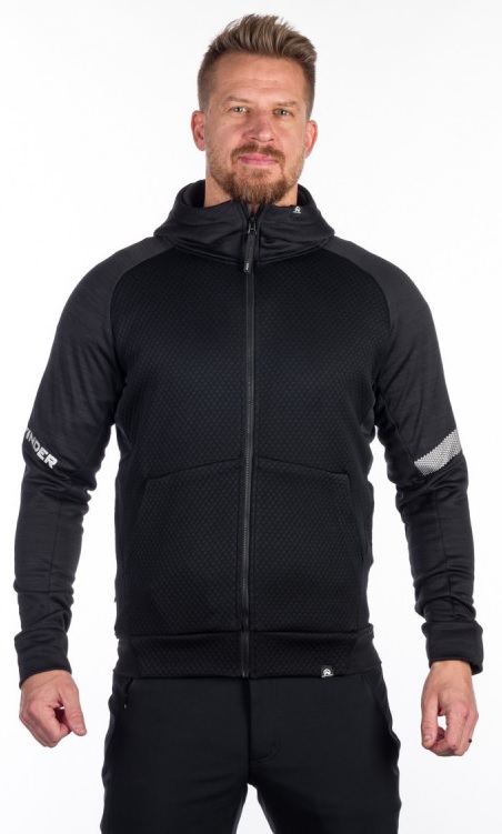 Northfinder CARROLL pánska mikina MI-3814OR-269 black Veľkosť: 2XL 8584153500683