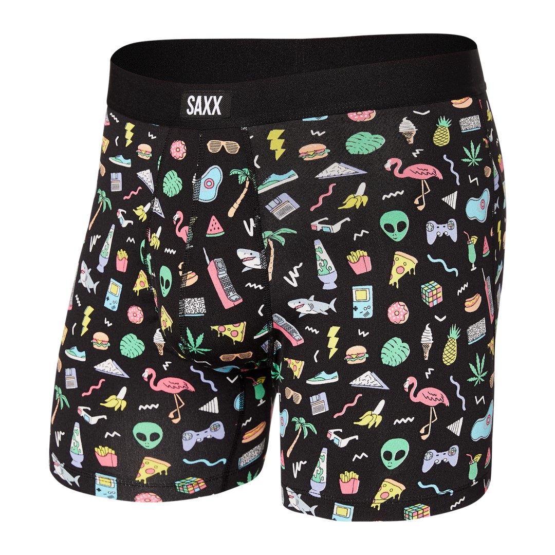 Saxx DAYTRIPPER BB FLY fun bits-black Veľkosť: S