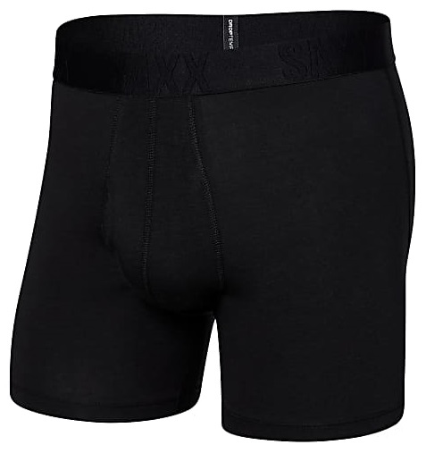Saxx DROPTEMP COOLING COTTON BOXER BRIEF FLY black Veľkosť: S