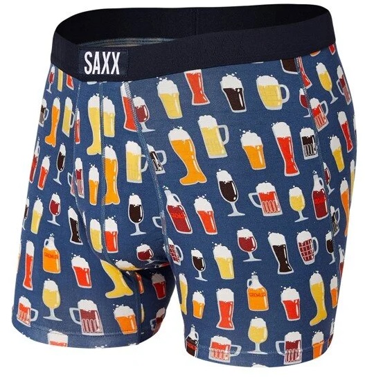 Saxx VIBE SUPER SOFT BB dk denim pitcher perfect Veľkosť: XS