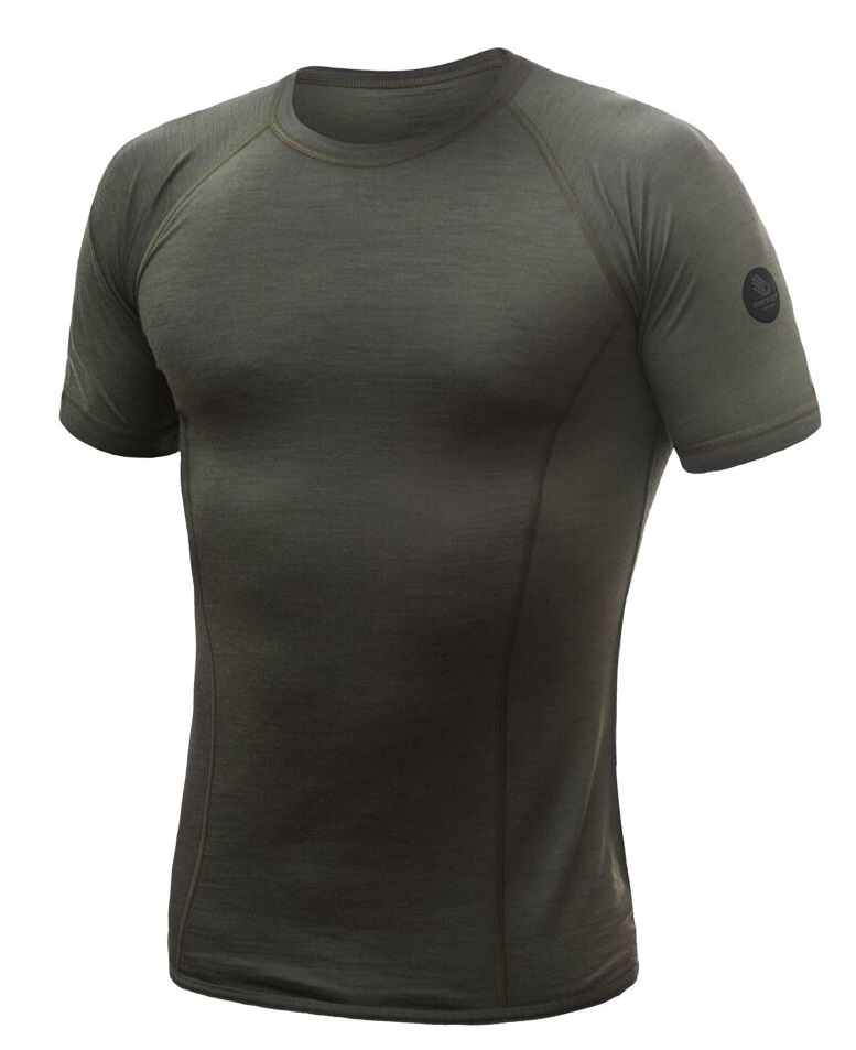 SENSOR MERINO AIR pánske tričko kr.rukáv olive green Veľkosť: S
