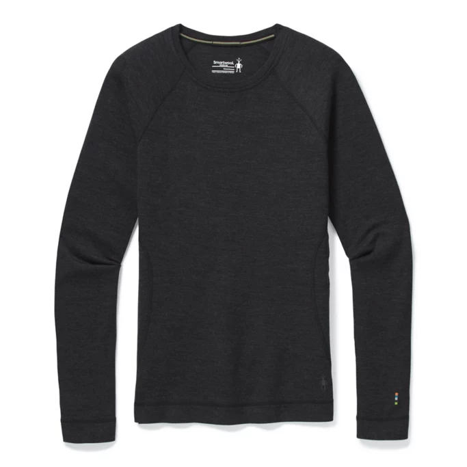 Smartwool W MERINO 250 BASELAYER CREW BOXED charcoal heather Veľkosť: L