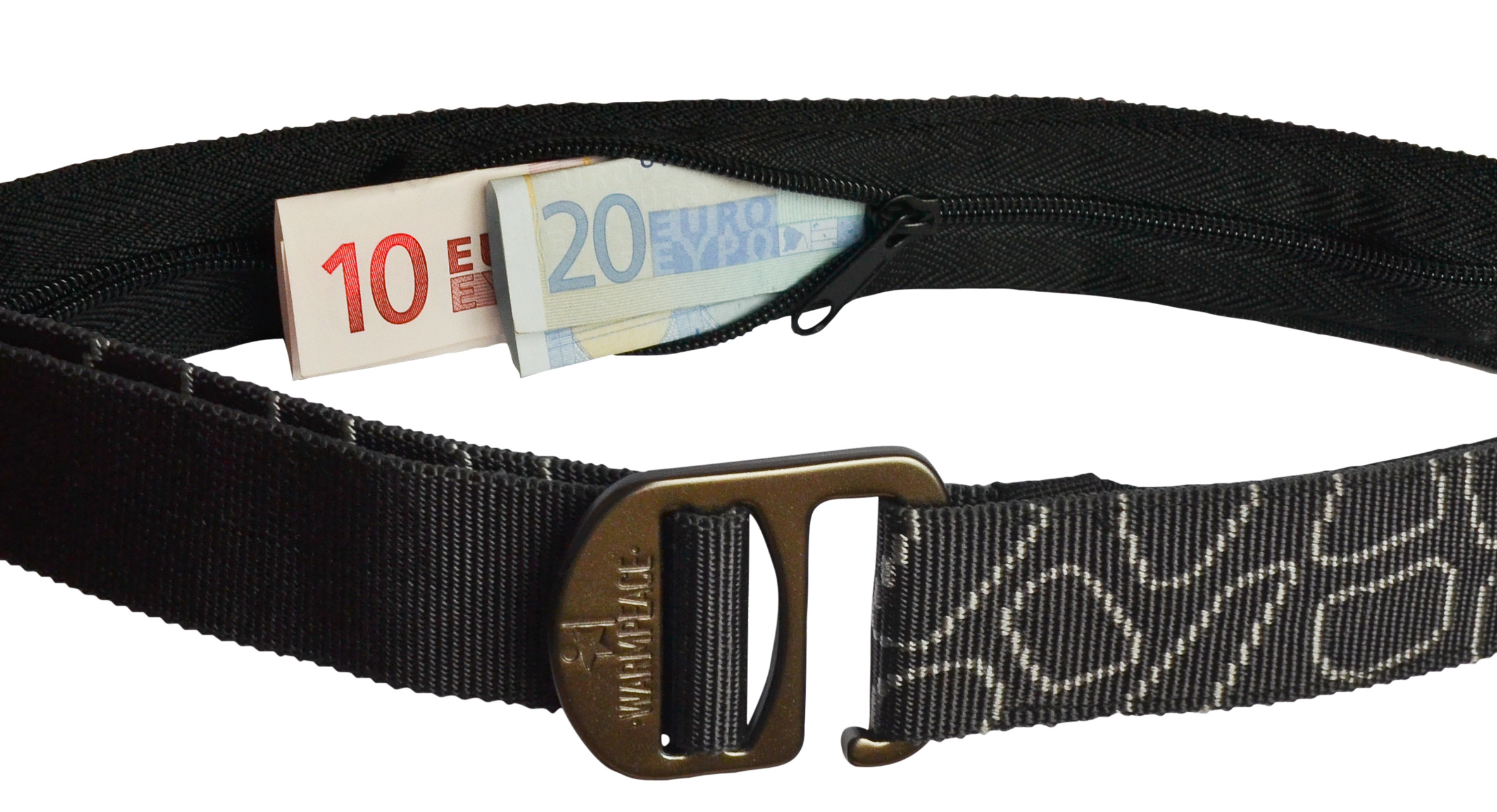 Warmpeace MONEY BELT iron/grey