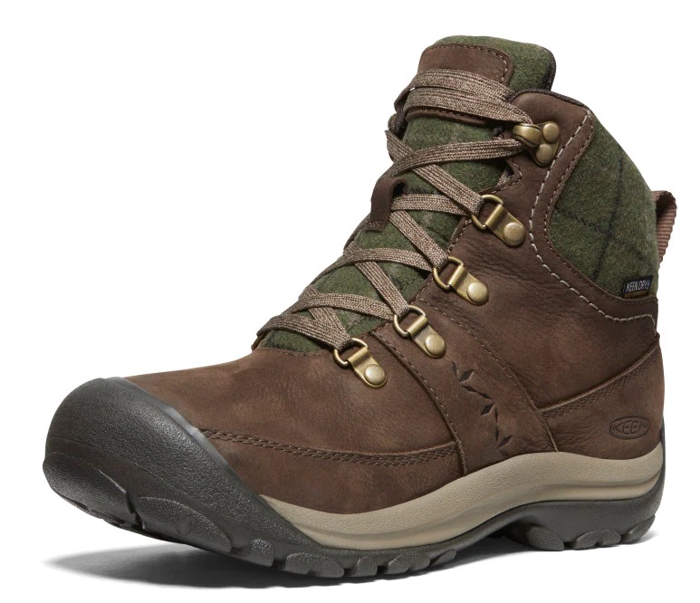 Keen KACI III WINTER MID WP WOMEN dark earth/green plaid Veľkosť: 38 195208231964