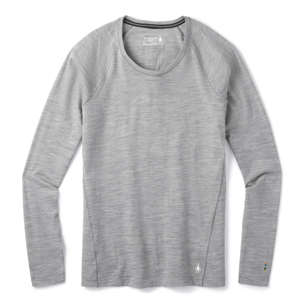 Smartwool W CLASSIC ALL-SEASON MERINO BL LS BOXED light gray heather Veľkosť: XL