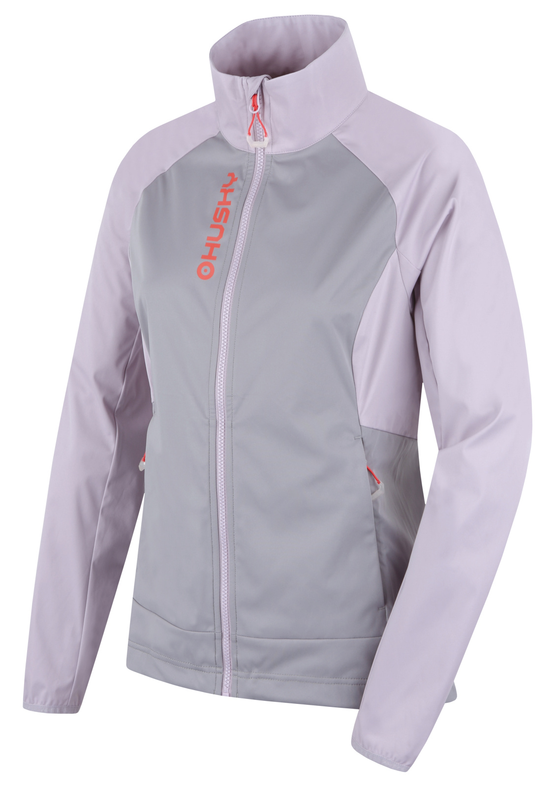 Husky Dámska softshell bunda Suli L purple/grey Veľkosť: L