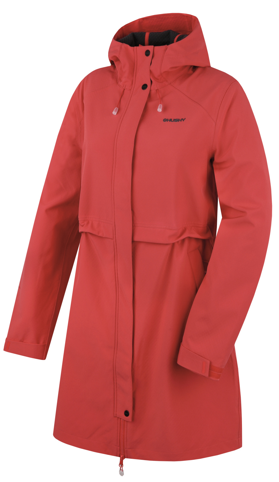 Husky Dámsky softshell kabát Sephie L red Veľkosť: M
