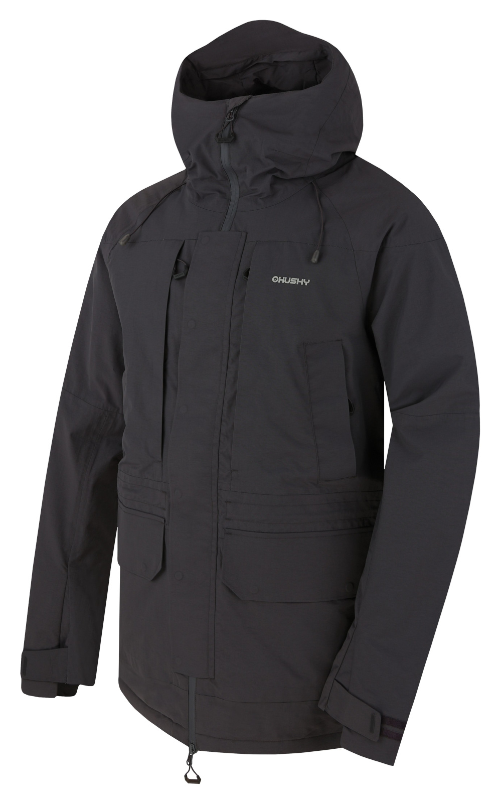 E-shop Husky Pánska hardshell bunda Nigalo M graphite