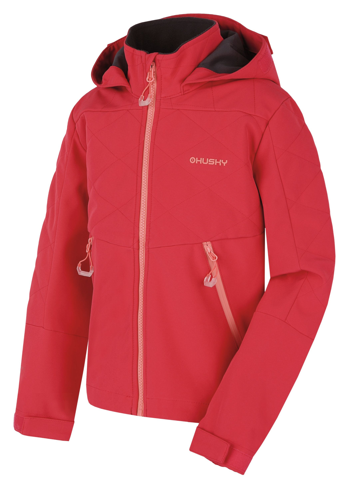 Husky Detská softshell bunda Salex K pink Veľkosť: 122