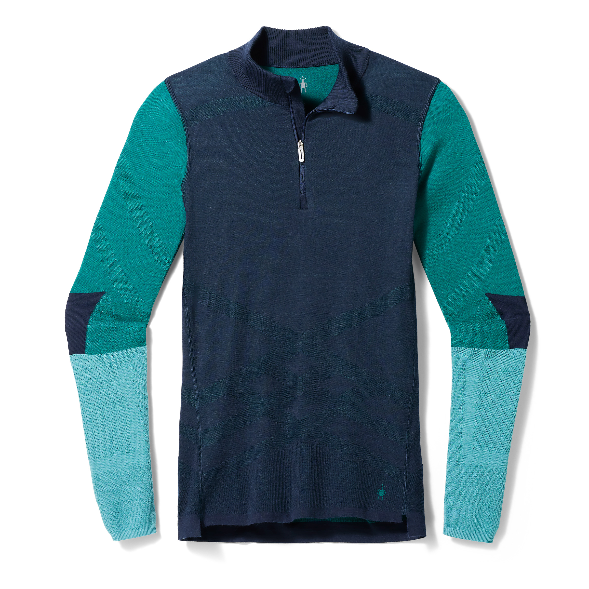 Smartwool W INTRKNT THRMLRN BL COLORBL 1/4 ZIP deep navy Veľkosť: S 196572866387