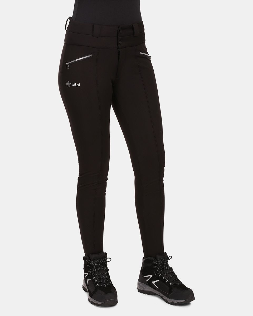 Kilpi MAURA-W dámske nohavice Čierna Veľkosť: 36