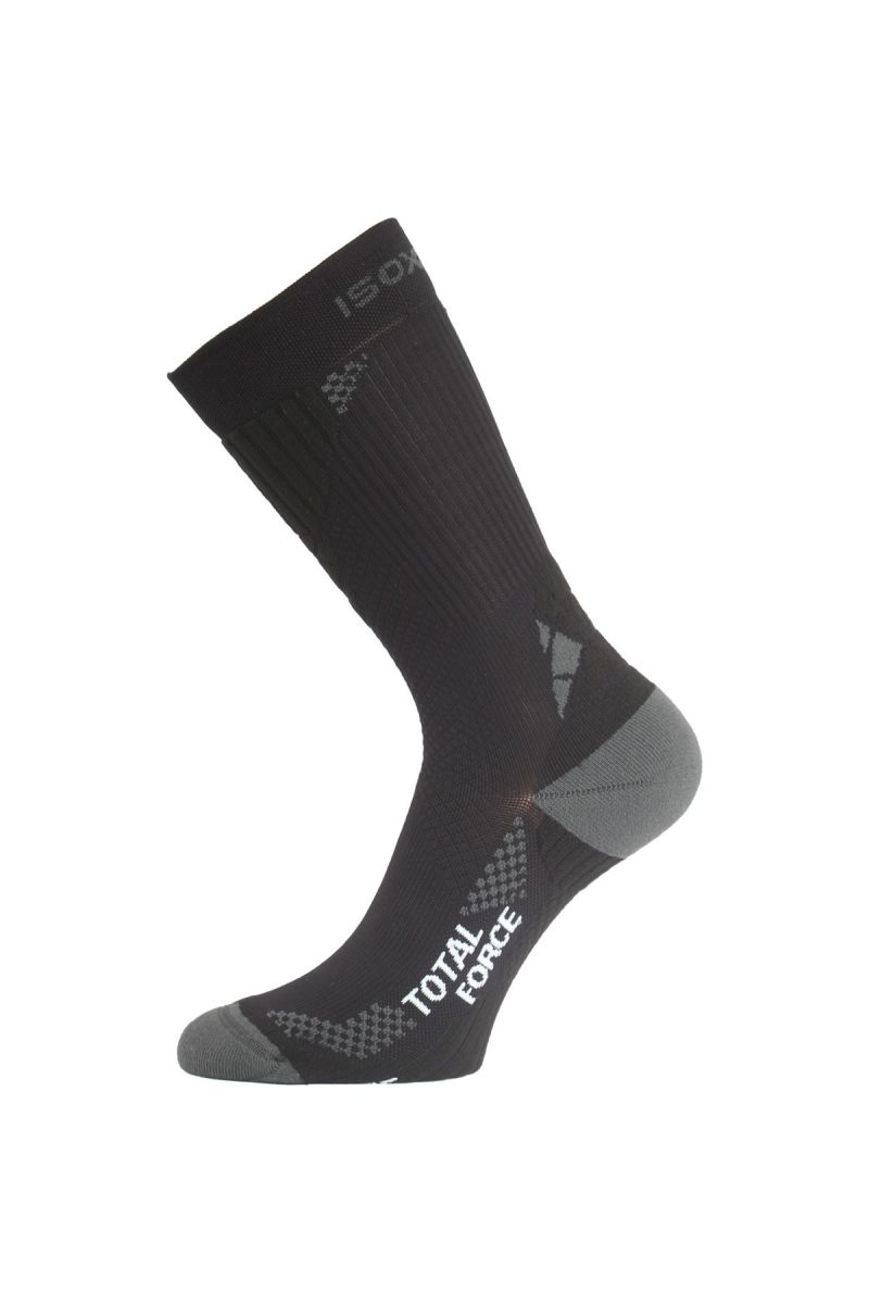 Lasting ITF 900 čierna Stredne dlhá inlinová ponožka Veľkosť: (42-45) L