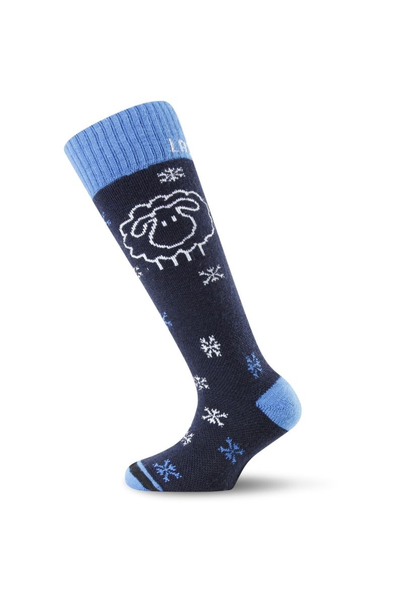 Lasting SJW 905 čierna detské ponožky Veľkosť: (34-37) S 8595067843865